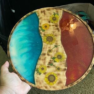 Wooden tray
